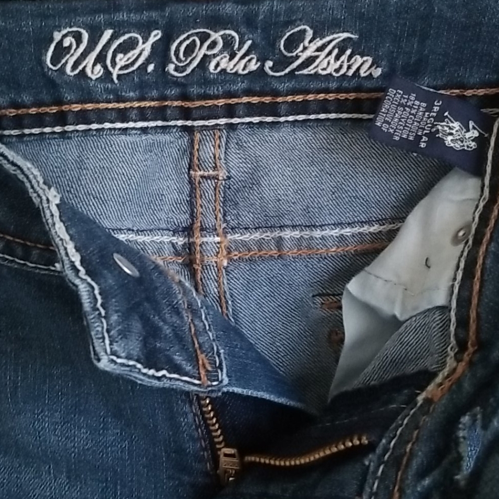 U.S. Polo Assn. Regular Fit Jeans Womens - Picture 8 of 9